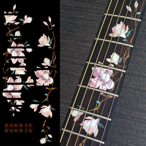 [Inlay Stickers] No.166 Pink Flower