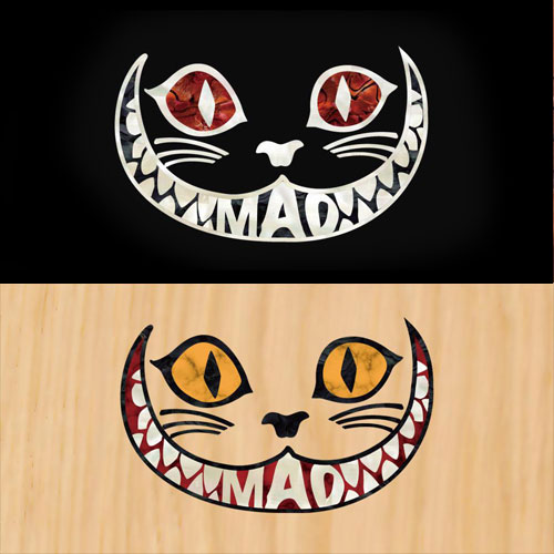 [Inlay Stickers] Cheshire Cat