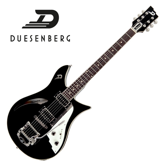 Duesenberg 듀젠버그 기타 Double Cat (Black)