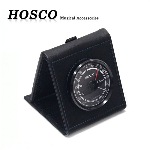 [HOSCO] HT60/L 가죽프레임 온습도계